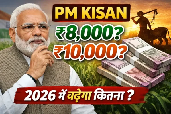 PM Kisan Amount Increase 2026 ₹8000 ₹10000 राशि बढ़ेगी Analysis