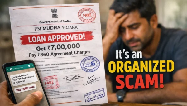 PM Mudra Loan ₹860 Scam