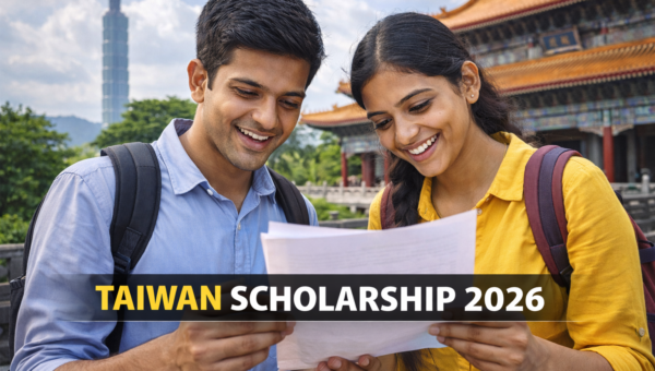 Taiwan Scholarship 2026 eligibility stipend last date apply online
