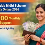 aadabidda nidhi scheme apply online 2026 1500 monthly support check eligibility status women scheme andhra pradesh