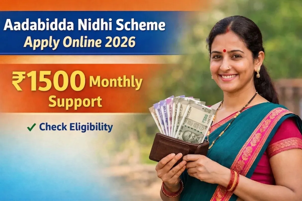 Aadabidda Nidhi Scheme Apply Online 2026: ₹1500 Monthly Support, Check Eligibility & Apply Now 1 aadabidda nidhi scheme apply online 2026 1500 monthly support check eligibility status women scheme andhra pradesh