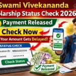 swami vivekananda scholarship status check 2026 payment released svmcm status check online west bengal scholarship status